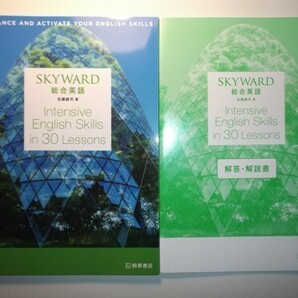 SKYWARD 総合英語 Intensive English Skills in 30 Lessons 桐原書店 別冊解答・解説編付属の画像1