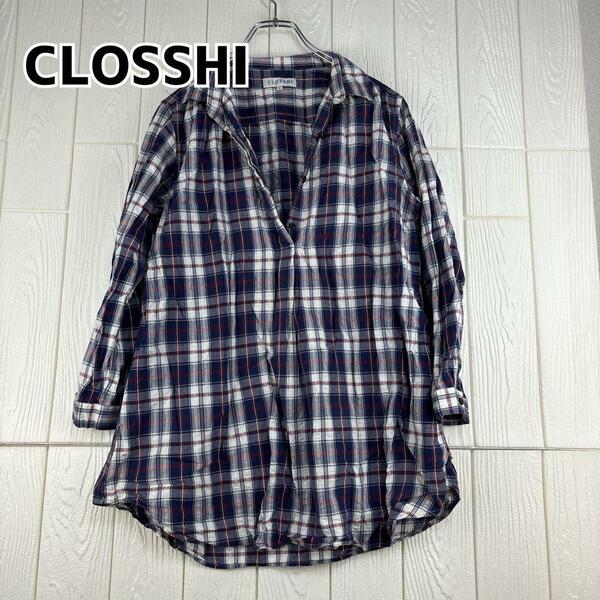 CLOSSHI サイズ40(L) レディースボタンダウンシャツ