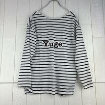 Yuge フリーサイズ　カットソー　ロングTシャツ ロンT_画像1