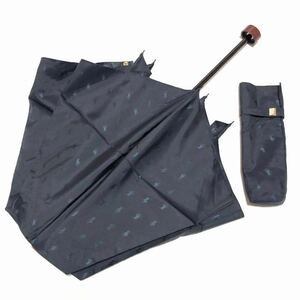【ラルフローレン】本物 RALPH LAUREN 折り畳み傘 総柄 全長55cm 雨傘 アンブレラ 雨具 メンズ レディース カバー付き 送料520円