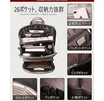 Enmain レザーリュック　新品相当_画像3