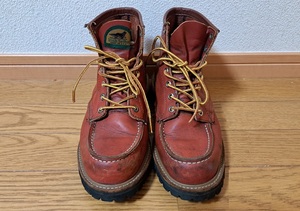 REDWING（レッドウィング）アイリッシュセッター◆8175◆半円犬タグ◆ビブラムソール【6.5E】赤茶