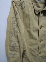 定価18480円！AVIREX DUCK COVERALL・ＸＬ(アヴィレックスダック地カバーオールワークジャケットカーハート)_画像3