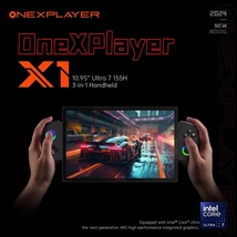 ★　送料無料　OneXPlayer X1: Ultra 7　155H 10.95 インチ 3-in-1 ハンドヘルド　（32GB ＋2TB） PC　新品未使用　★_画像1