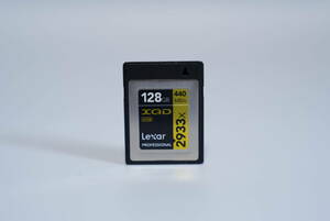 * free shipping Lexar Professional XQD card 128GB 440MB/S 128GB 2933x used beautiful goods ③ *