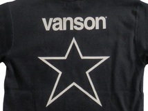 バンソン／vanson／Mサイズ／テレコ半袖Ｔシャツ／NVST-2408／ブラック／新品／送料無料／バイカー／ワンスター_画像6