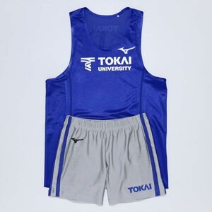 [Y-689] [Land / Men] Tokai University Athletics Club Racing Rubing Rubing &amp; Title Set Mizuno \ РЕДИЧЕСКАЯ ЕДИФОНА