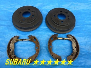 !!! 16 year Sambar Dias TV1 TV2 TW1 TW2 rear drum brake lining set secondhand goods!!!