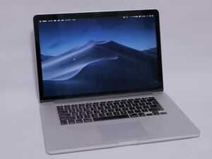 【美品・USキーボード】Mojave MacBookPro 15インチ MC975J/A Mid2012 Corei7 (2.3GHz) 8GB 256GB