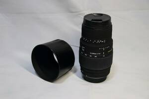 [ used / a little with defect ] Sigma SIGMA AF 70-300mm F4-5.6 DG MACRO [ Canon EF mount ]