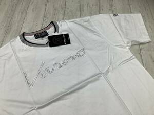 新品未使用★BARNI VARNO ヴァーニバーノ　定価23,000円の品　 Ｌサイズ　半袖カットソー　ラインストーン　Tシャツ