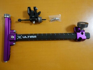 SHIBUYA ULTIMA RC II 限定色 パープル LH アルティマ カーボンサイト シブヤ アーチェリー 美品