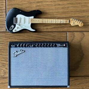 Fender ストラトキャスター&‘65 ツインリバーブ 1/8スケール ギターアンプ フェンダーギターコレクション ミニチュア レリック