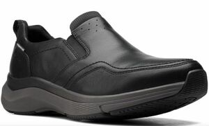 送料無料 Clarks 28cm ビジネス スニーカー ブラック 黒 通気性 レザー 革 軽量 フォーマル ビジネス ローファー サンダル JJJ290