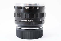 ☆極上美品☆VOIGTLANDER NOKTON 40mm F1.2 フォクトレンダー ノクトン VMマウント＊509_画像8