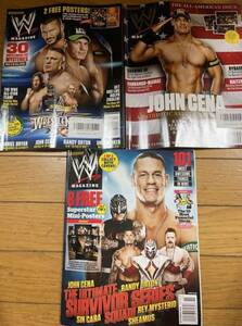 WWE マガジン３冊セット　１