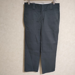 Dickies slim straight チノパン センタープレス サイズ30×30 チノパンツ チャコールグレー ディッキーズ 4-0320G F95458