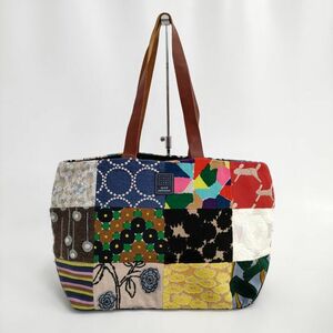 mina perhonen pi0001 piece bag パッチワーク トートバッグ マルチカラー ミナペルホネン 4-0322G 235617