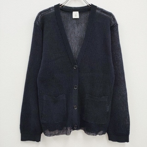 ROKU 6 BEAUTY&YOUTH SUKE TUCK CARDIGAN 定価19800円 カーディガン ネイビー ロクビューティアンドユース 4-0406M 233451