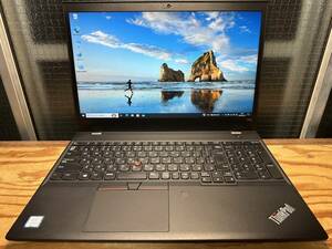 極速SSD搭載 WIN10 LENOVO THINKPAD P52s Core I7-8550 1.80GHz 16G 1TB SSD NVIDIA P500 2G OFFICE 2021搭載 東京発送