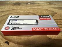 新品 KINGSTON NV2 1TB 2280 SSD M.2 PCIe Gen4x4 NVMe 3年保証 送料無料 東京発送_画像1