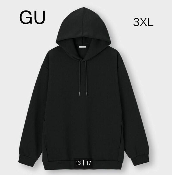 3XL＊gu＊ダブルフェイスパーカー