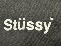 希少USA製80’Sビンテージ★ステューシーSTUSSY★tm＆シャネルロゴ★半袖Tシャツ★ボックス紺タグ★ブラック★バックナンバー22★M_画像2