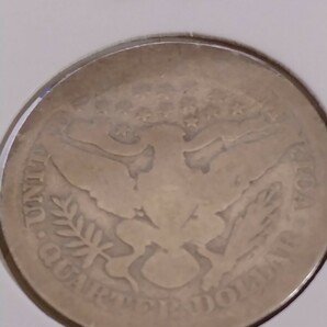 アメリカ 25セント銀貨 3枚セット(1853 1899 1929)の画像6