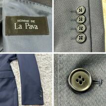 HOMME DE La Pava セットアップ　スーツ　ビジネス　ネイビー_画像8