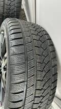 アウディ純正ホイール　8J-18+48 112/5H ハブ径57.1ミリ SUNFULLスタッドレス245/40r18 2021年製　4本セット_画像6