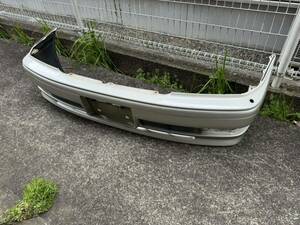  Toyota 15 Crown original front bumper latter term corner pole hole JZS151 JZS155