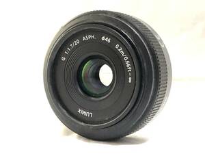 ★特上品★ パナソニック Panasonic LUMIX G 20mm F1.7 ASPH. #5406