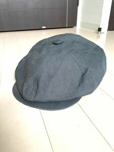 ANATOMICA x Jonathan Richard アナトミカ ジョナサン・リチャード 別注 アイルランド製 IRISH CAP リネン キャスケット ハンチング Ｍ