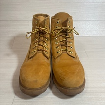 Timberland/ティンバーランド/6inch BASIC BOOT/6インチ ベーシックブーツ/ウィート/ヌバック/10066/サイズ9W/レースアップブーツ_画像2