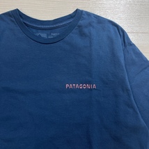 Patagonia/パタゴニア/M's Summit Swell Organic T-Shirt/メンズ サミットスウェル オーガニックTシャツ/ダークブルー/両面プリント/37671_画像4