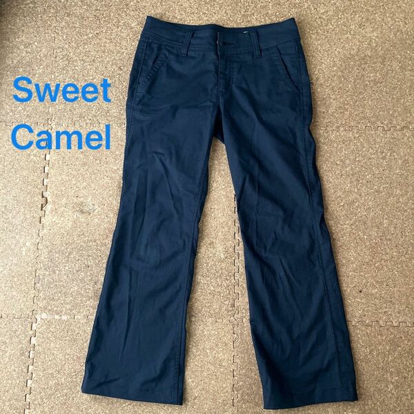 Sweet Camel レディース　黒　パンツ 長ズボン　スウィート キャメル