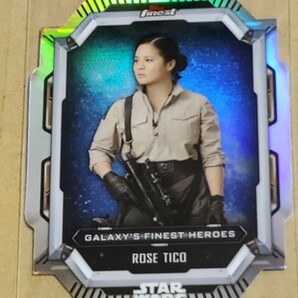 topps finest STAR WARS GALAXY'S FINEST HEROES ローズ・ティコ ダイカット スターウォーズ エピソード9 スカイウォーカーの夜明けの画像1