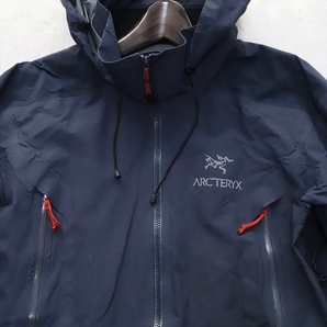 ARC'TERYX アークテリクス メンズ ゴアテックス ジャケット M ネイビーの画像2