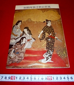 Art hand Auction rarebookkyoto 4317 初期肉筆浮世絵屏風 昭和44年 日本橋三越 美人図, 絵画, 日本画, 花鳥, 鳥獣