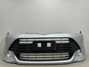 NZE161 NRE160 NKE165 middle period Corolla Axio Fielder original front bumper lower grill (1F7 silver M) 52119-13560 G0437-8