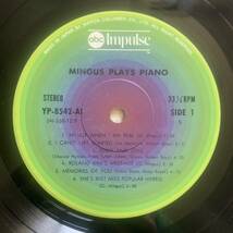 CHARLES MINGUS / MINGUS PLAYS PIANO (Impulse) 国内盤_画像5