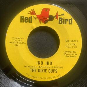 THE DIXIE CUPS / IKO IKO (Red Bird) soul45 の画像1