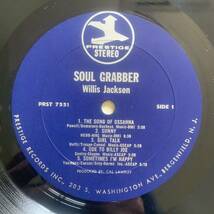 WILLIS JACKSON / SOUL GRABBER (PRESTIGE) VAN GELDER刻印_画像3