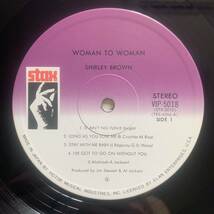 SHIRLEY BROWN / WOMAN TO WOMAN (Stax) 国内盤 - 帯_画像4