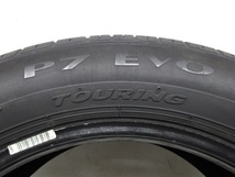 Y-189(送料無料/代引きOK)ランクE 中古 格安 205/55R16 ピレリ PIRELLI P7 EVO TOURING 2021年 7.5～8分山 夏タイヤ 4本_画像9