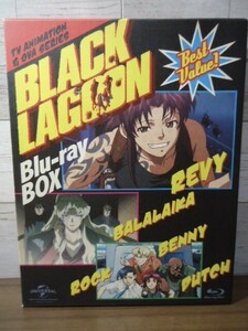 開封済Blu-ray BLACK LAGOON Blu-ray BOX TV ANIMATION & OVA SERIES 6枚組　ブラックラグーン