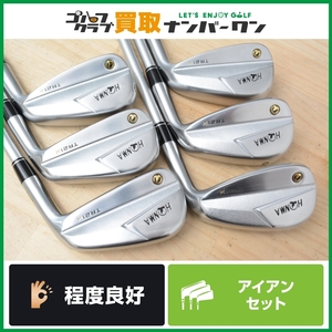 【程度良好 人気モデル】ホンマ TOUR WORLD TR21X アイアンセット 5～PW 6本セット MCI SILVER 80 フレックスS ツアーワールド 中空