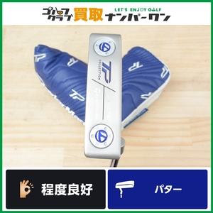 【程度良好 人気シリーズ】テーラーメイド TP COLLECTION ハイドロブラスト JUNO TB-1 パター 34インチ ブレード型 ピン型 TPコレクション
