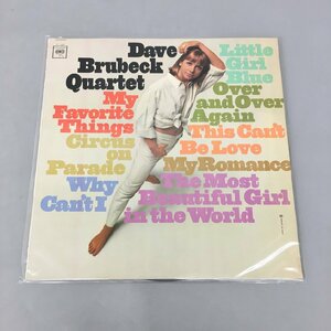 LPレコード Dave Brubeck Quartet My Favorite Things COLUMBIA CL 2437 2 EYE 2404LO069