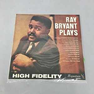 LPレコード Ray Bryant Plays Signature SM 6008 帯 ライナー付き 2404LO053